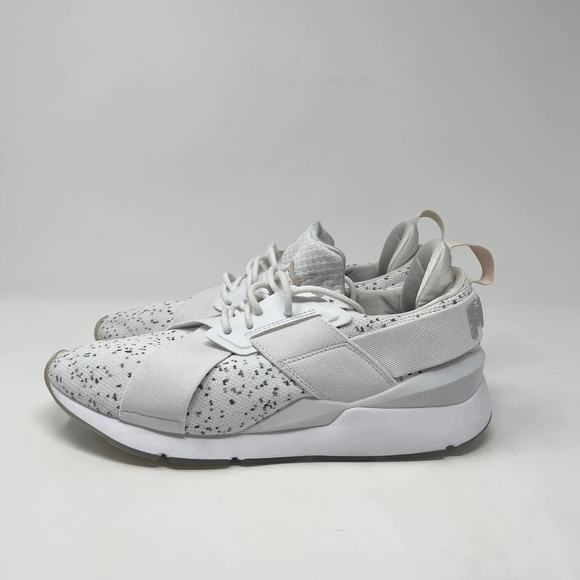 Puma Womens 10 Muse Solst White Pearl Gray Athletic Sneaker - Picture 4 of 10